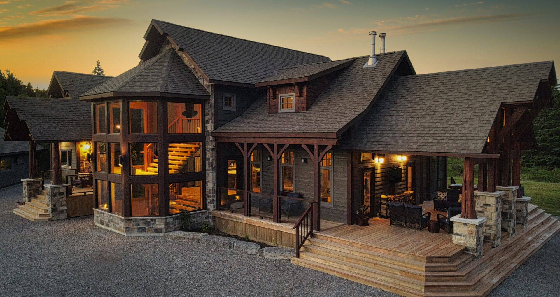 Timber Rme House Inside Rich’s New Timber Frame Home - 1867 Confederation Log and Timber ...