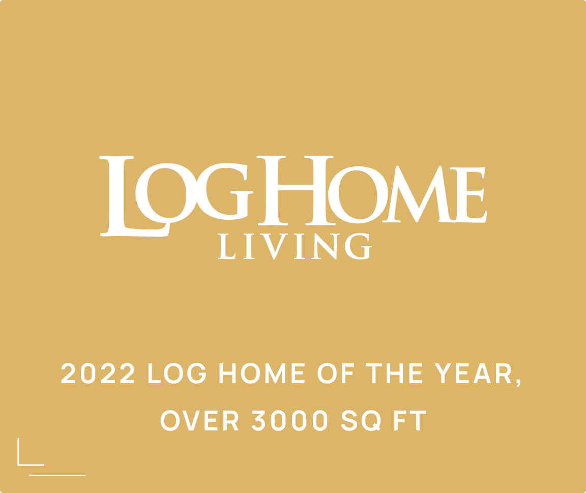 Log home award card