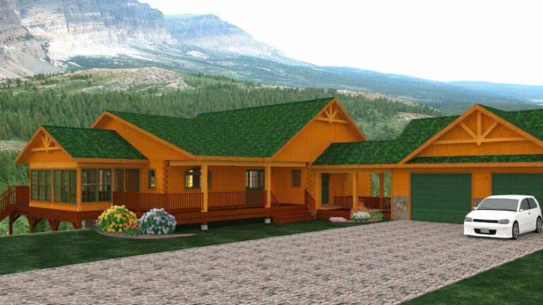 Razorback Ridge rendering