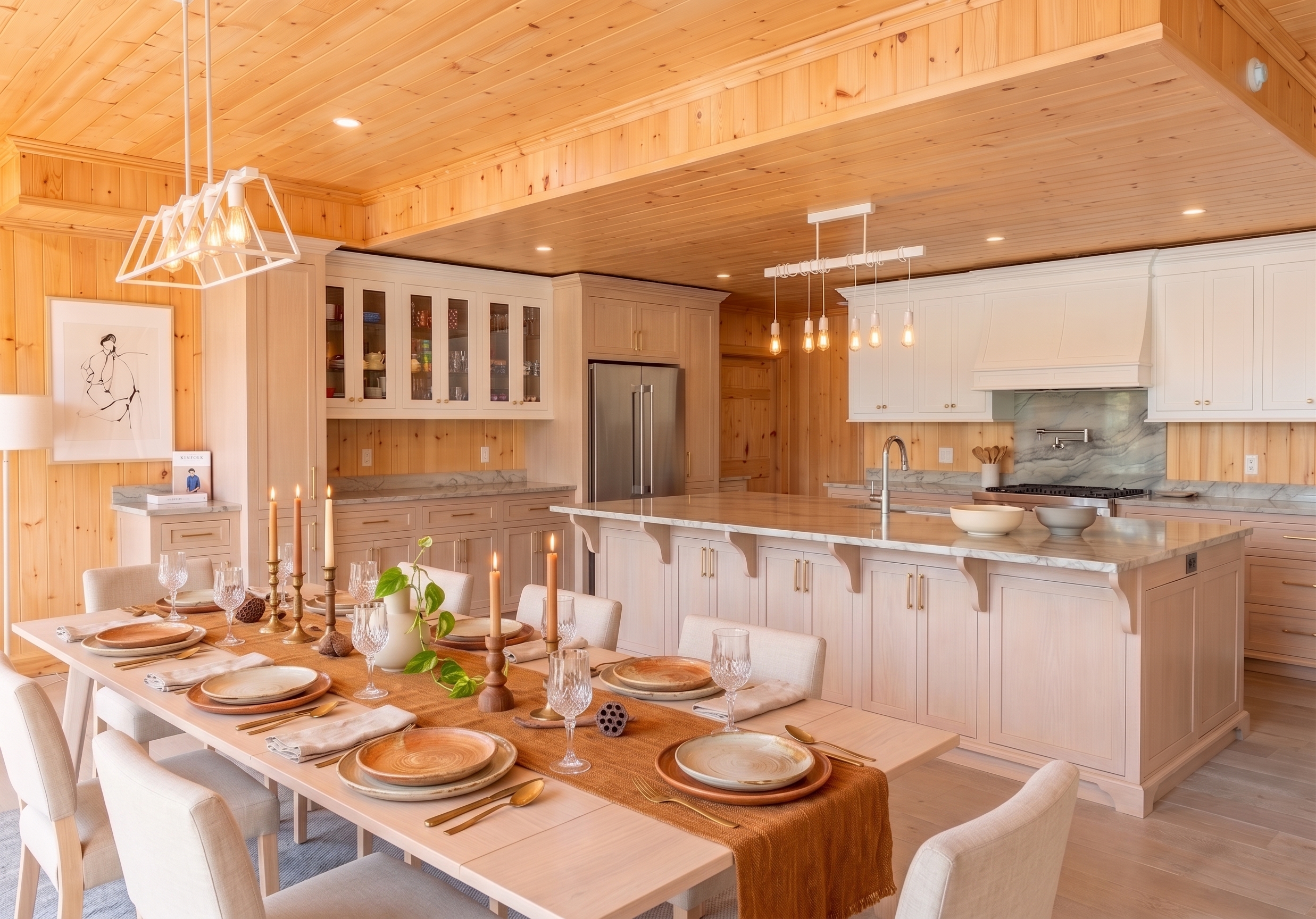 Sparrow Lake kitchen enhanced