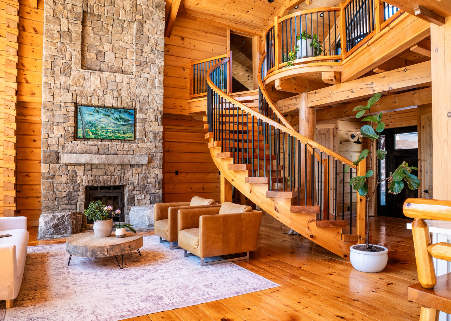 Grizzly great room staircase