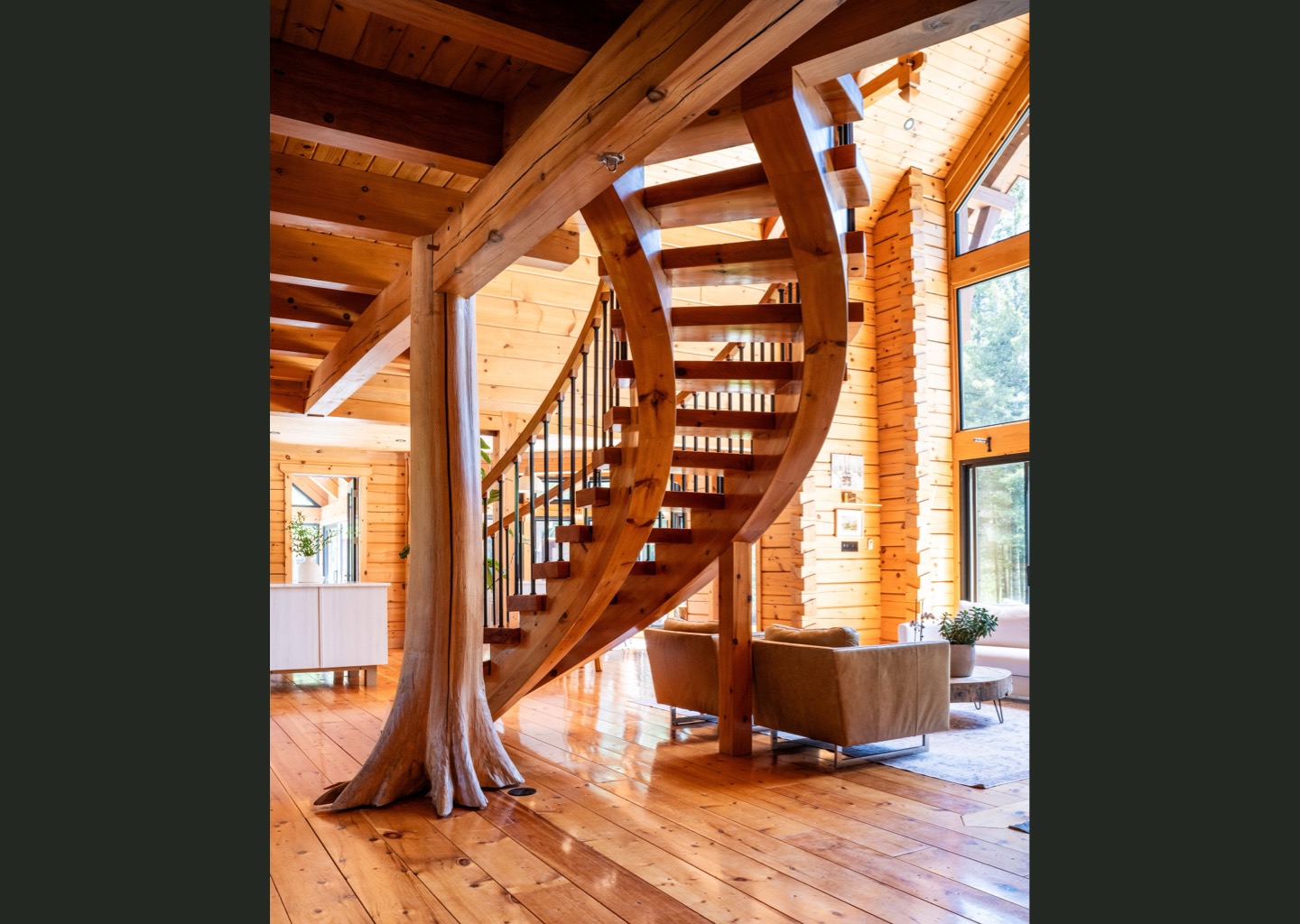 Grizzly staircase